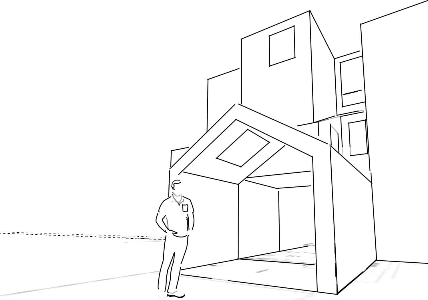 Maximising the space in a constrained site